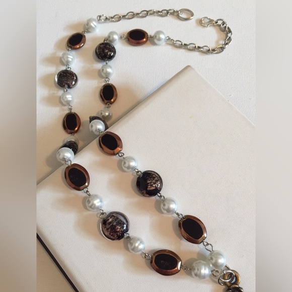 Mourano necklace with cameo (NEW) - Picture 5 of 6